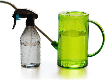 Small Watering Can for Indoor Plants, 1L with Long Spout & Plant Mister